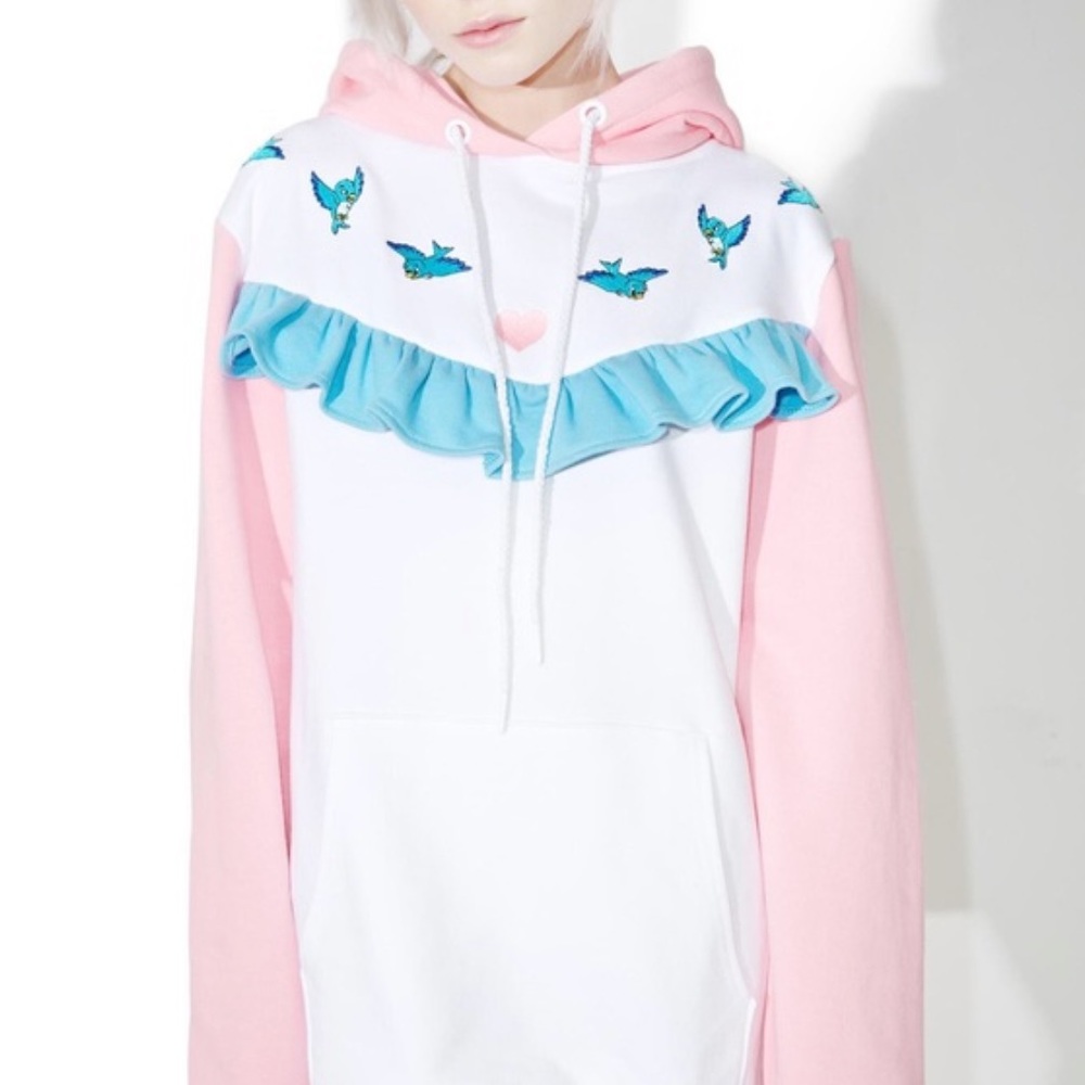 Disney x Lazy Oaf Cinderella Castle Hoodie Sz XS/S